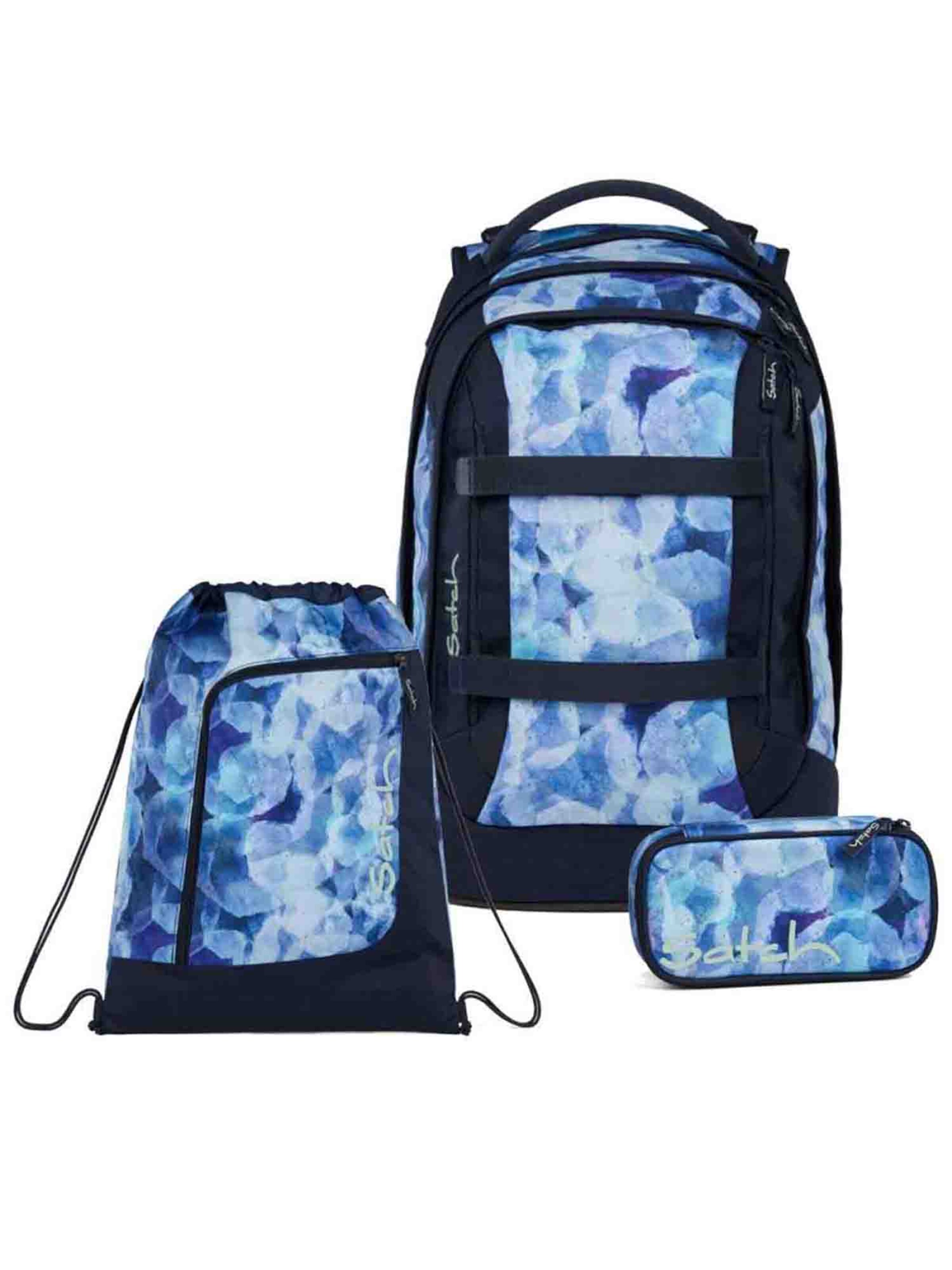 Satch Rucksack‌ in Blau: Vorderseite