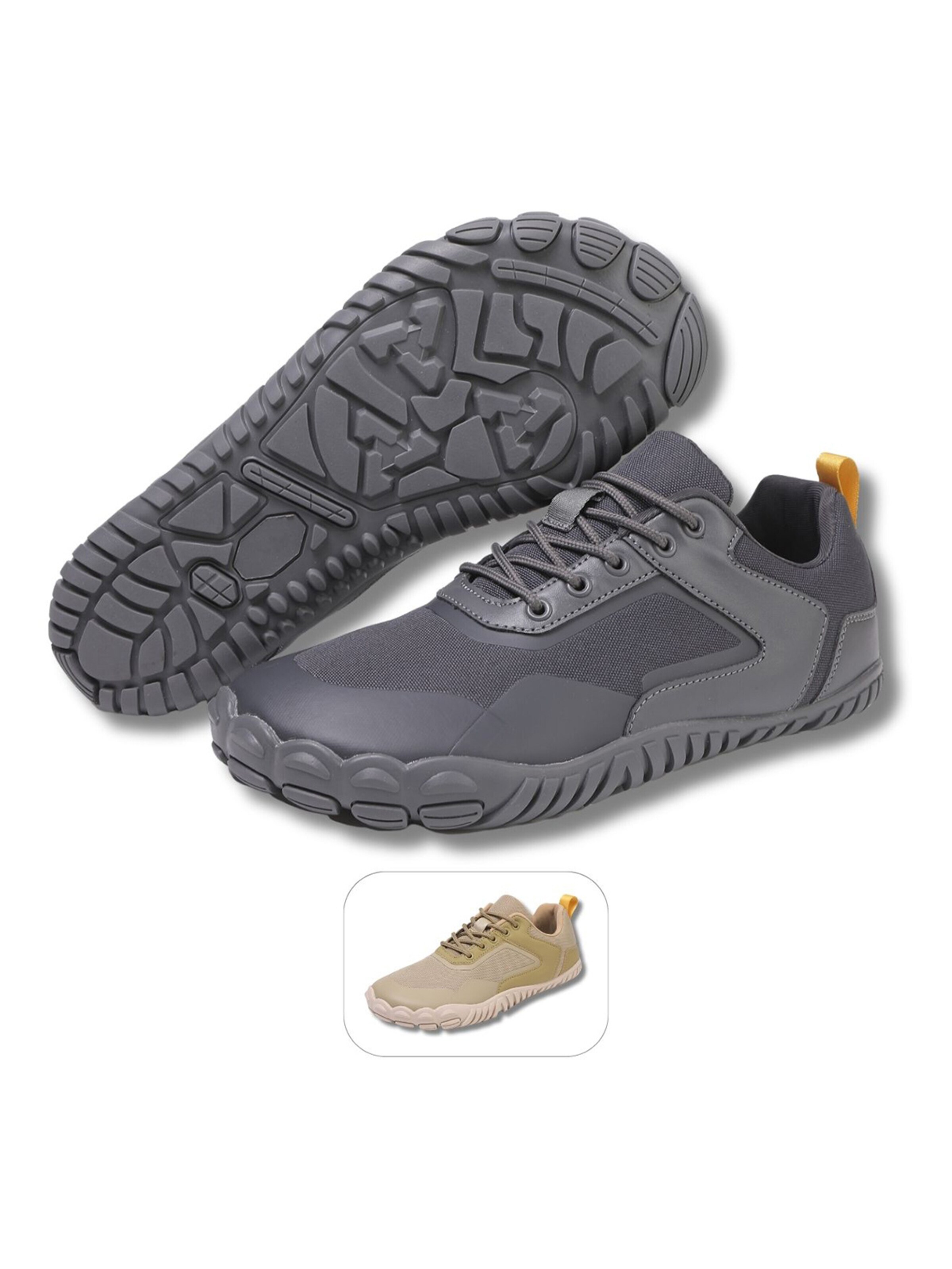 DOTALES Sneakers 'DOTALES - RidgeStep Barfußschuhe' in Grey