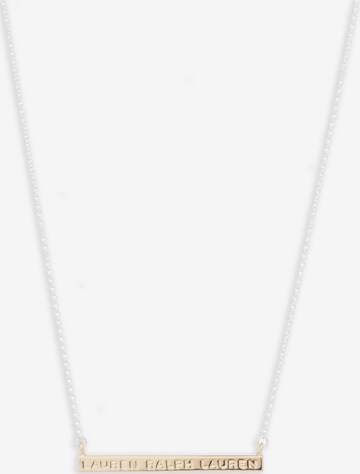 Lauren Ralph Lauren Ketting in Zilver: voorkant