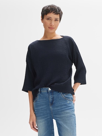 OPUS Sweatshirt 'Gicki' in Blauw: voorkant