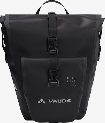 VAUDE Hinterradtaschen 'Aqua Back' in Schwarz: predná strana