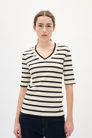 T-shirt 'Dagna' InWear en blanc : devant