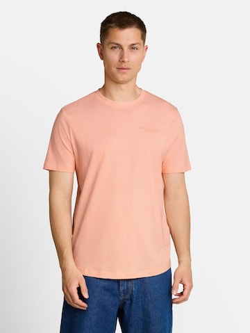 TOM TAILOR DENIM Shirt in Oranje: voorkant
