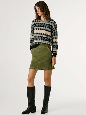 Gonna 'Paula' di Pepe Jeans in verde