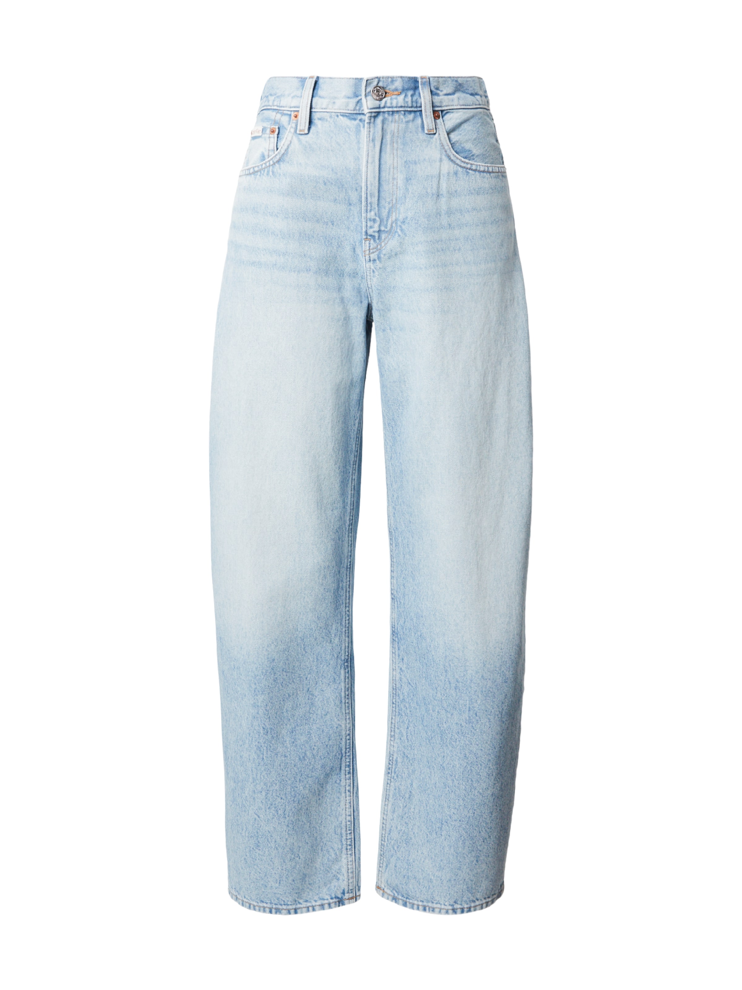 Calvin Klein Jeans Barrel Джинсы в Синий: спереди