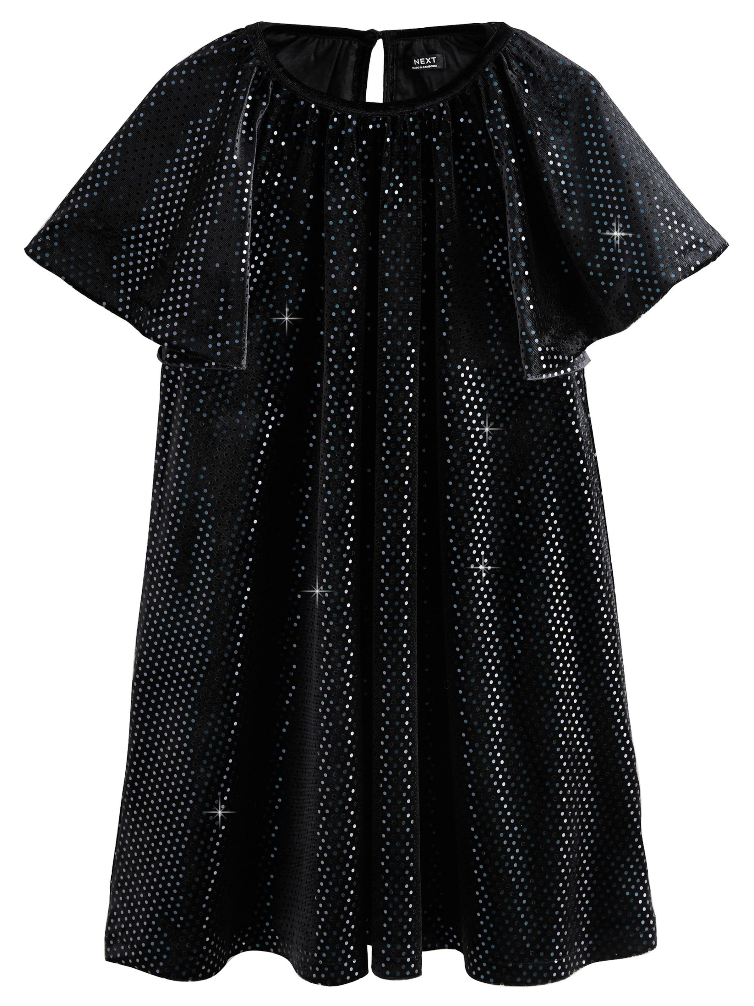 melns Next Kleita: no priekšpuses