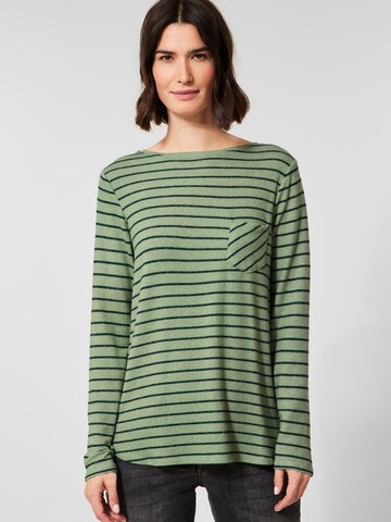 CECIL Shirt in Groen: voorkant