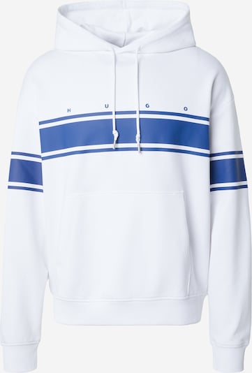 HUGO Sweater majica 'Desmos' veličine S u mornarsko plava / bijela, Pregled proizvoda