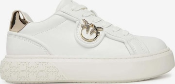 Sneaker bassa 'Yoko 06' di PINKO in bianco: frontale