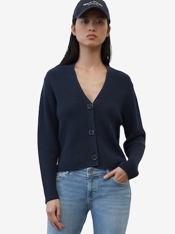 Cardigan Marc O'Polo en bleu : devant