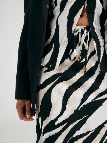 juoda VERO MODA Sijonas 'SARA LEA'