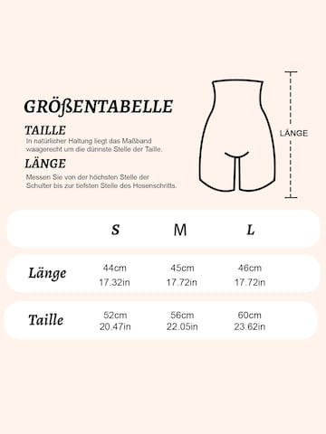 MEETWEE Shaping pant '2 PACK Shapewear' in Beige