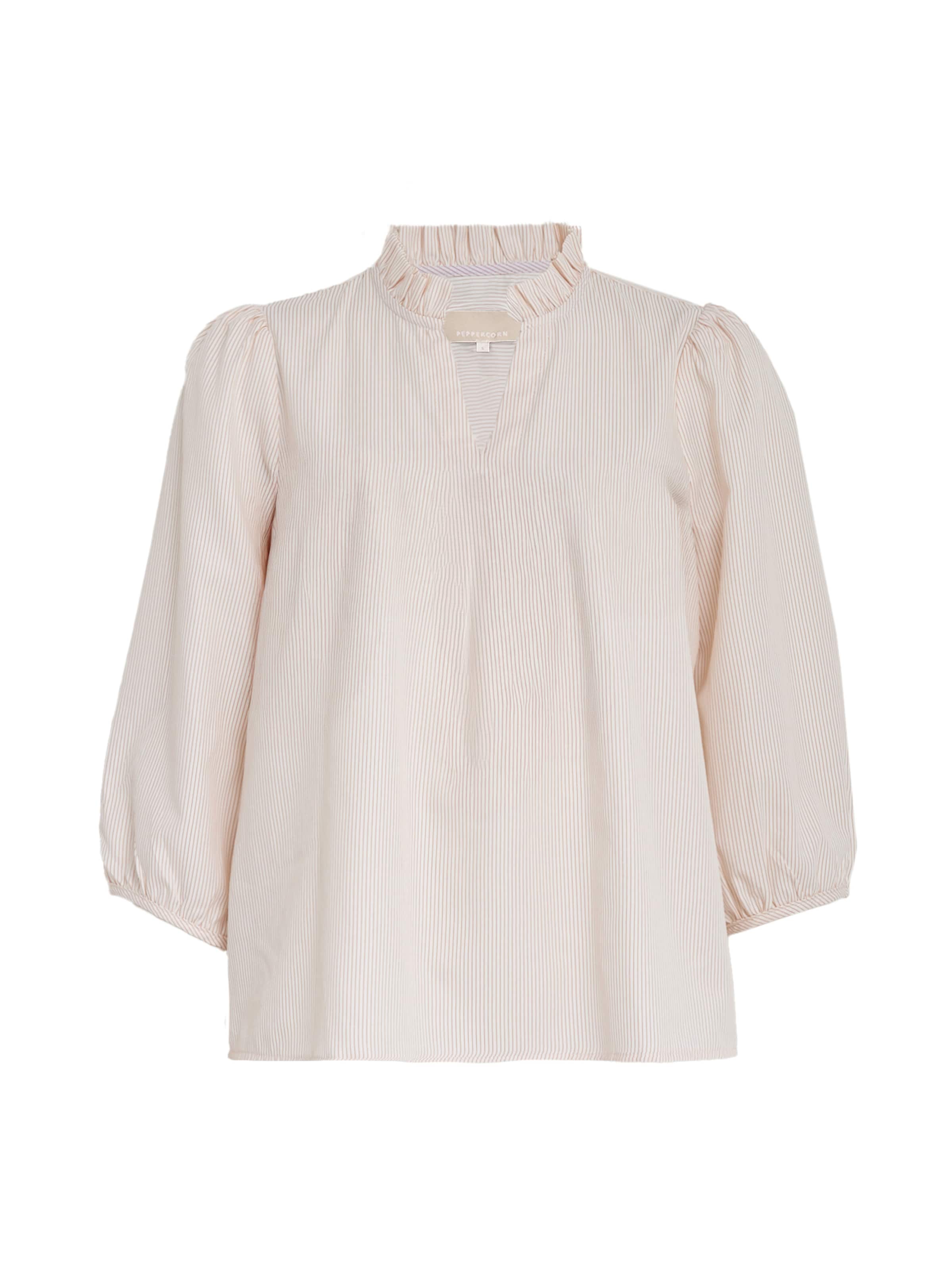 Peppercorn - Top 'Naima' en naranja: frente