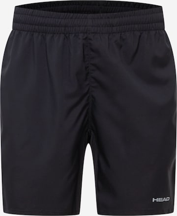 HEAD Sports trousers in Black: front