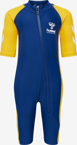 Maillot de bain de sport Hummel en bleu : devant