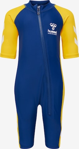 Maillot de bain de sport Hummel en bleu : devant