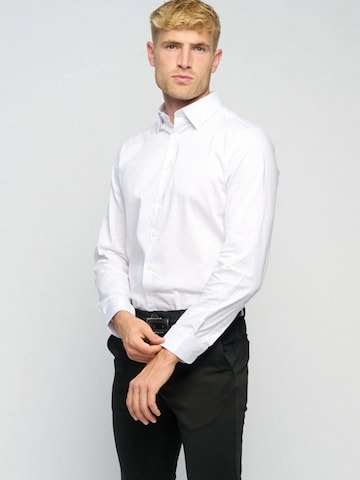 Chemise ' The Original ' TEESHOPPEN en blanc : devant