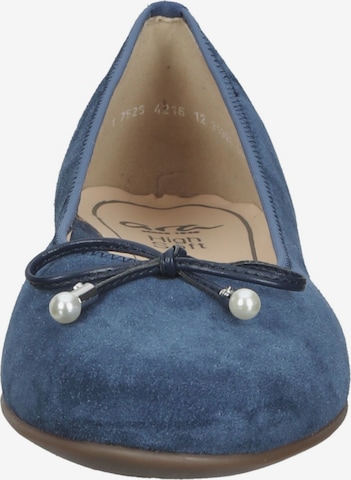 ARA Ballet Flats in Blue