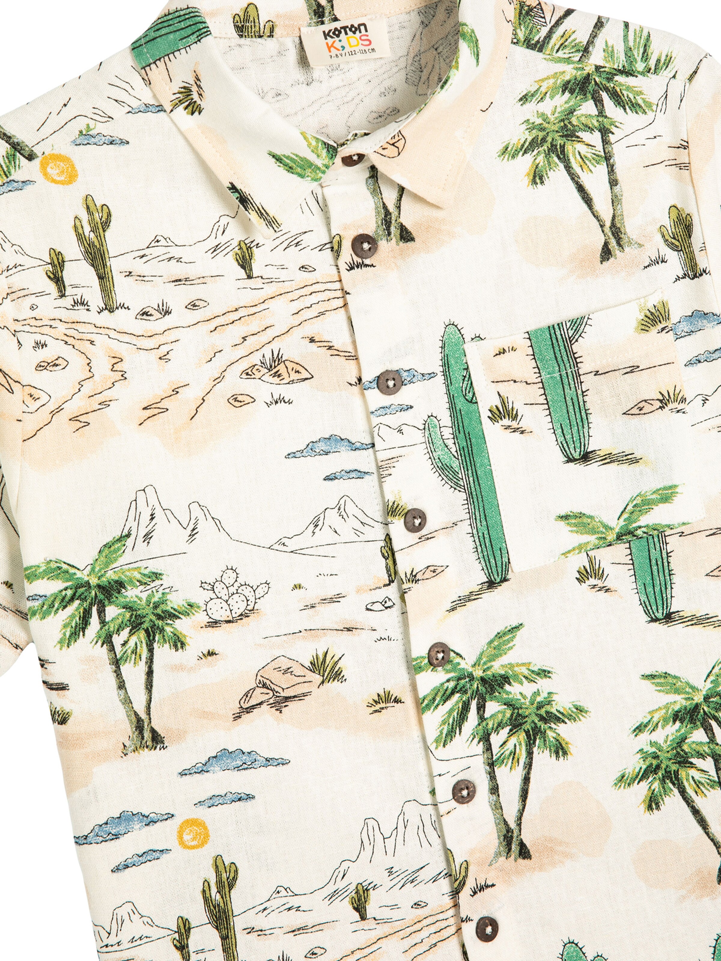 Koton Regular fit Overhemd in Beige