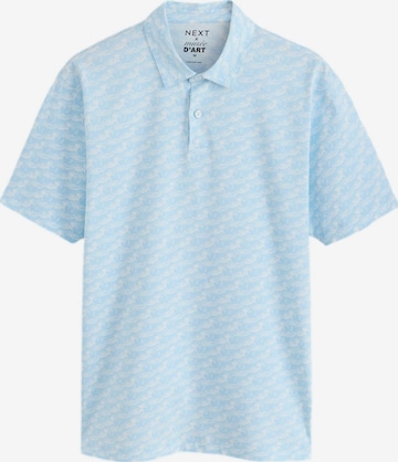 T-Shirt Next en bleu : devant