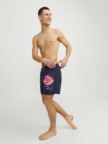 JACK & JONES Zwemshorts in Blauw