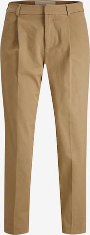 JJXX Trousers with creases 'LYKKE' in Brown: front