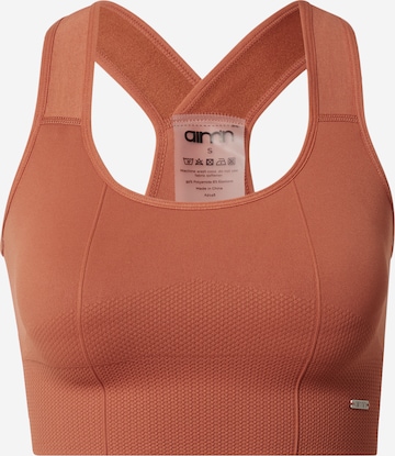 Bustino Reggiseno sportivo di aim'n in rosa: frontale