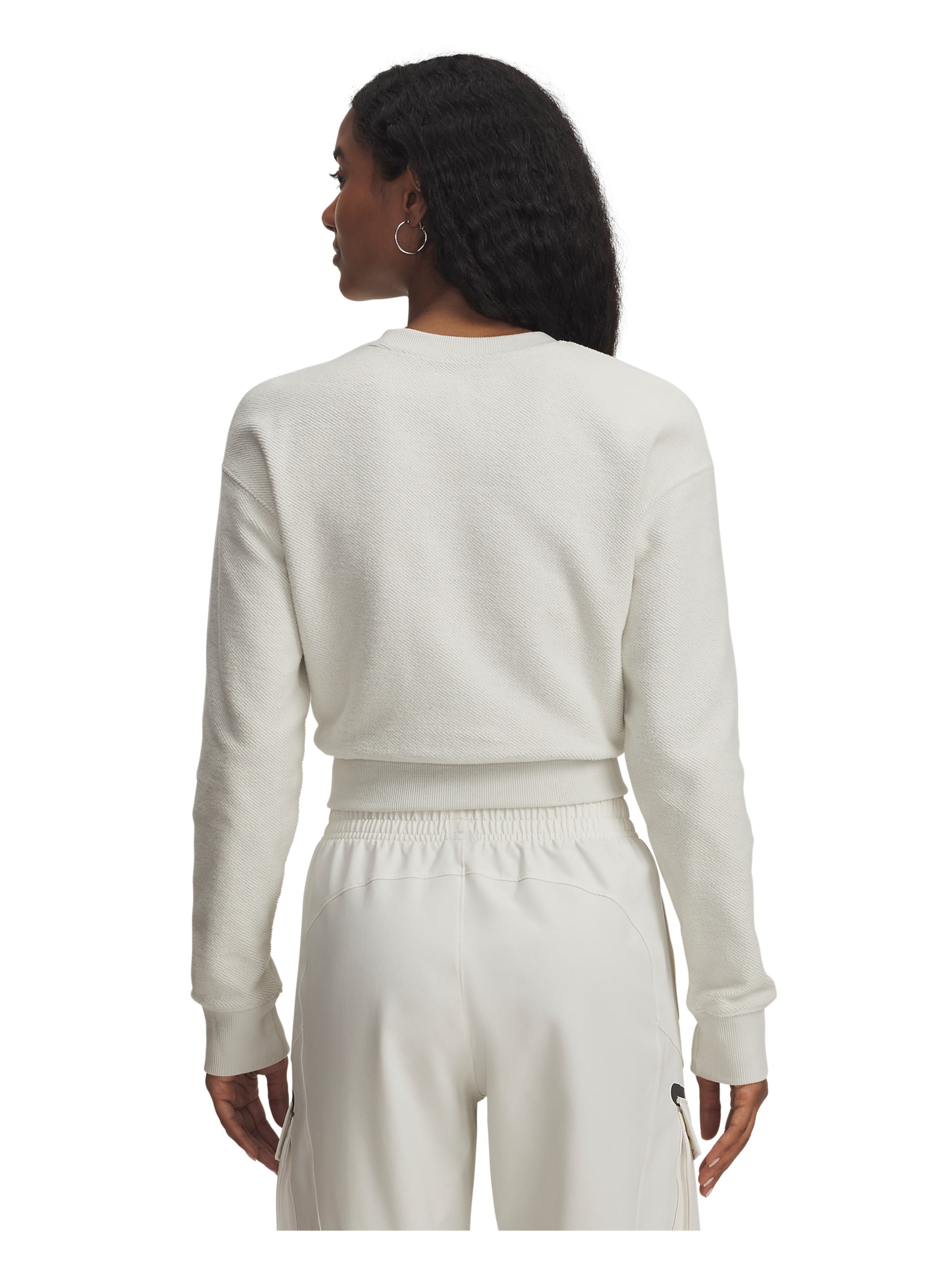 UNDER ARMOUR Sportief sweatshirt in Wit