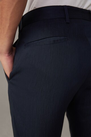 STRELLSON Slimfit Hose 'Till' in Blau