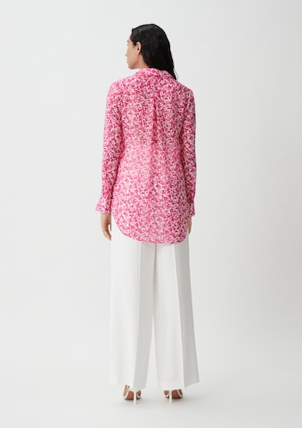 COMMA Blouse in Pink: back