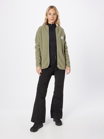 Eivy Athletic Fleece Jacket 'Redwood' in Green