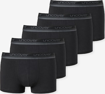 Boxer di uncover by SCHIESSER in nero: frontale
