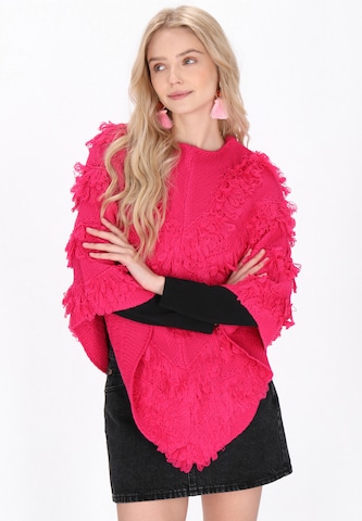 IZIA - Capa em rosa: frente