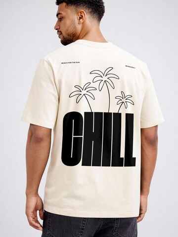 Neverless Shirt 'Chill'‌‌‌‌ in Beige
