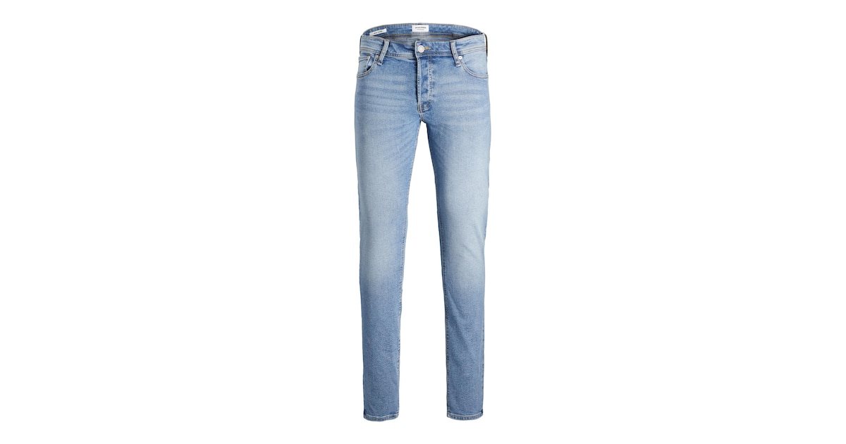 JACK & JONES Slimfit Jeans 'JJIGlenn JJOriginal' in Blue Denim