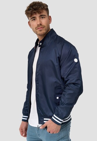 INDICODE JEANS Between-Season Jacket 'Ayser' in Blue