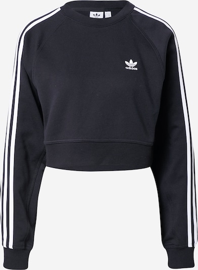 ADIDAS ORIGINALS Sweatshirt in schwarz / weiß, Produktansicht