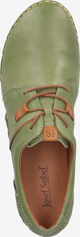 JOSEF SEIBEL Lace-Up Shoes 'Fergey' in Green