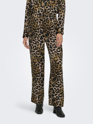 Regular Pantalon 'ELMA' ONLY en marron : devant