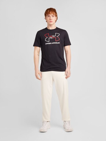 UNDER ARMOUR Koszulka funkcyjna 'Foundation' w kolorze czarny