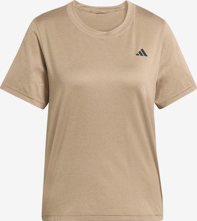 Sportiniai marškinėliai iš ADIDAS PERFORMANCE, spalva – kapučino spalva, Prekių apžvalga