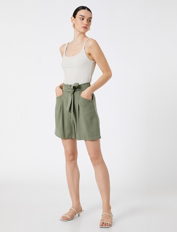 Koton Flared Trousers in Green