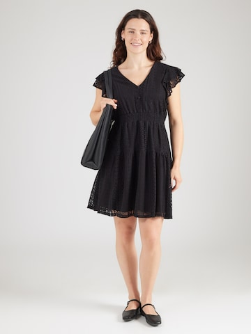 Vero Moda Curve - Vestido 'VMCHONEY' en negro: frente