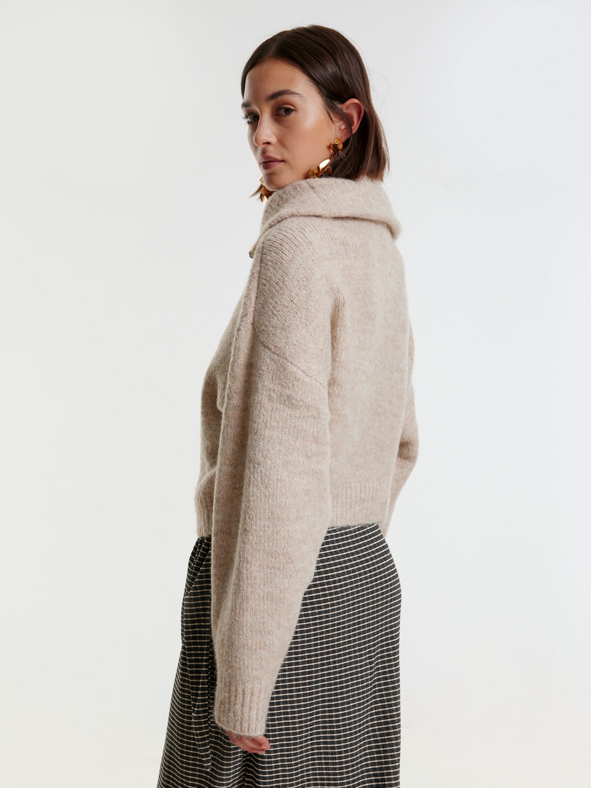 EDITED Producten Trui 'Zadie' Camel