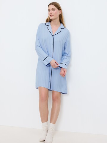 TRIUMPH - Camisola de pijama ' Amourette Jacquard ' em azul