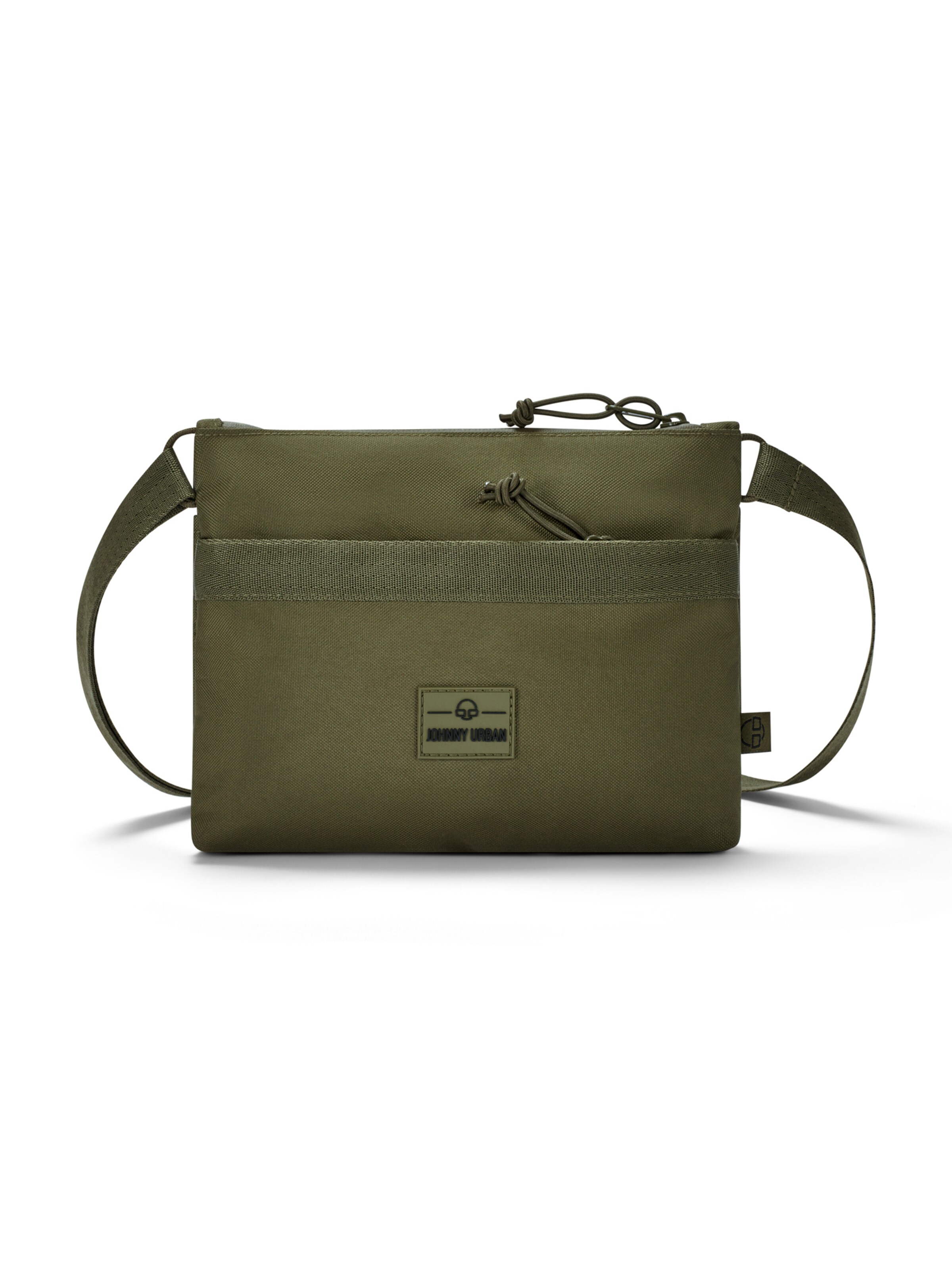 Johnny Urban Taška přes rameno 'Drew' – zelená: přední strana