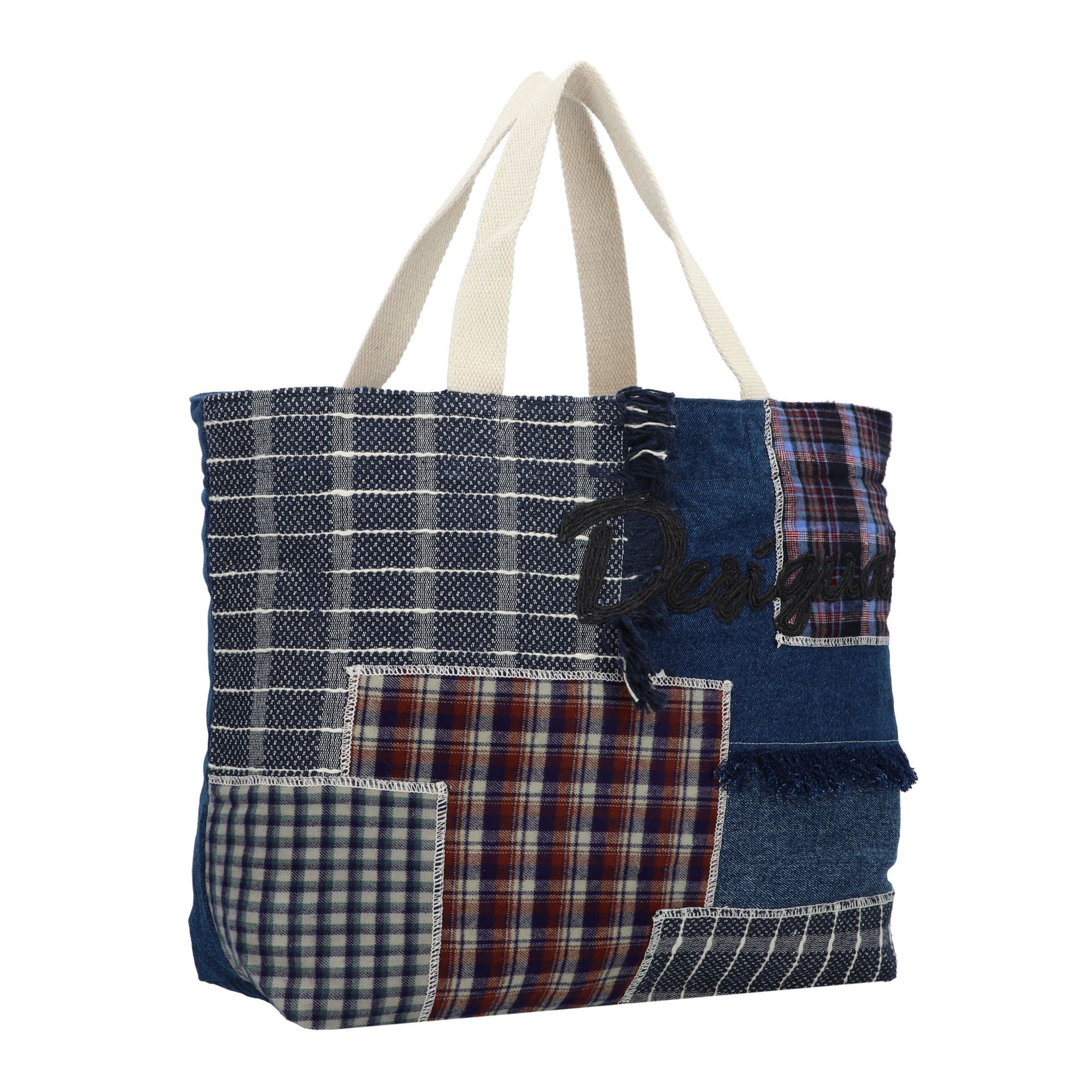 Desigual Shopper 'Romantic' in Blue
