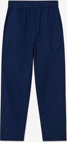 Thinking MU Regular Hose ' Travel Pants ' in Blau: predná strana