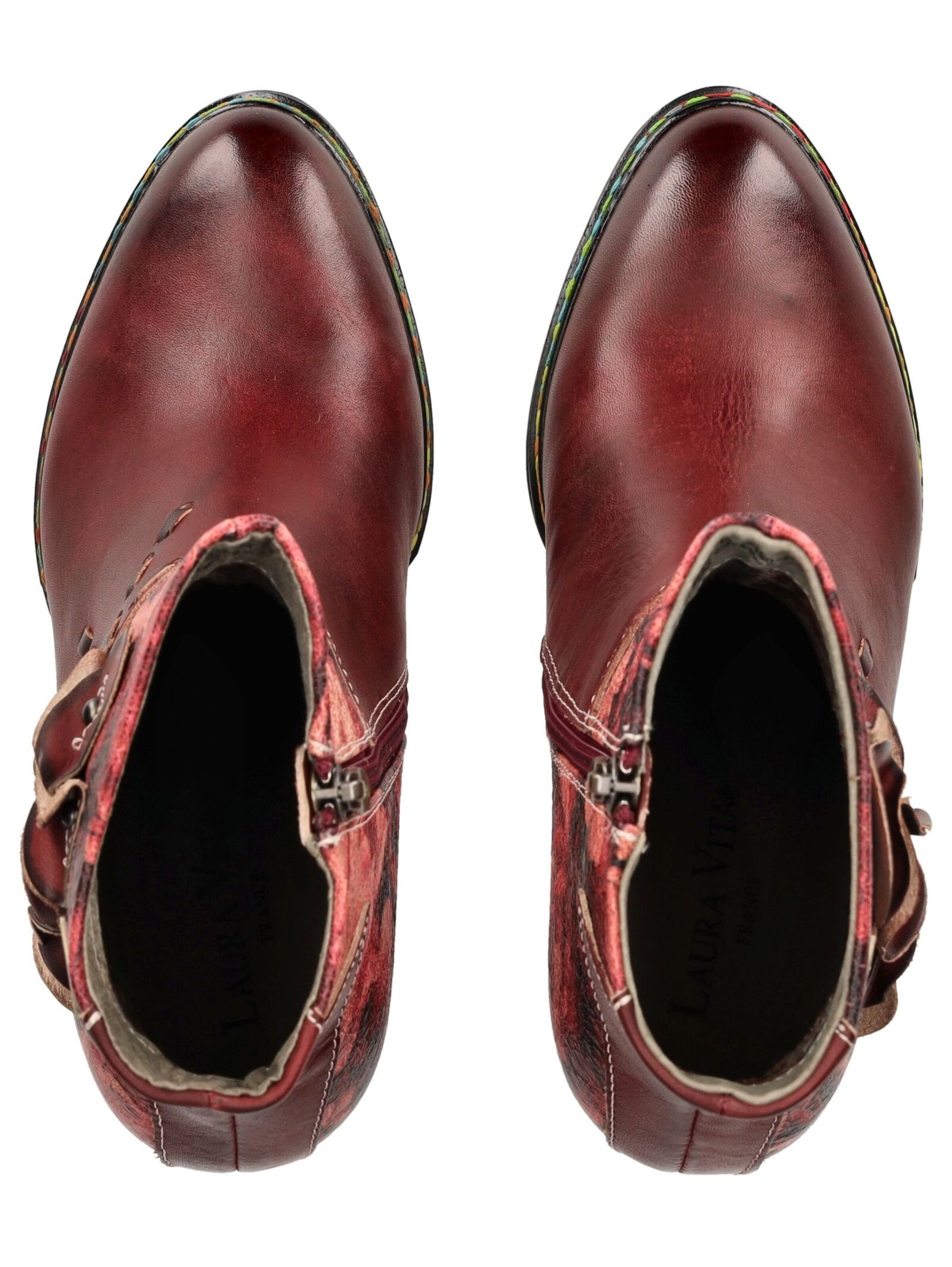 Bottines Laura Vita en rouge