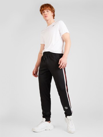 Tapered Pantaloni sportivi 'Grado' di Sergio Tacchini in nero